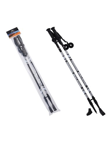 Jeu De 2 Bâtons De Trekking Extensibles 110-140cm Redcliffs - Générique - 8719407035059