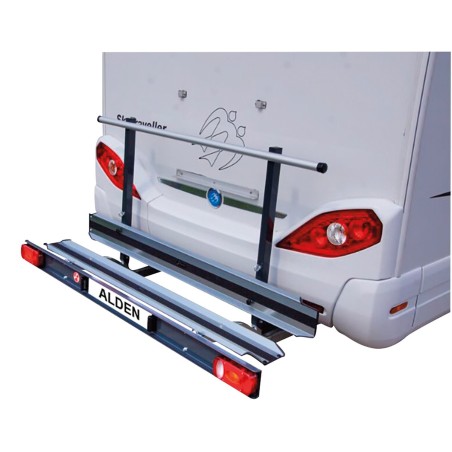 porte-moto carrier 110 kg pour véhicule sans porte-à-faux - alden 399494