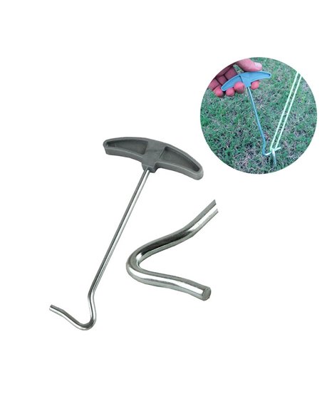 Crochet De Camping 9x16,5cm Benson - Générique - 8719274346258