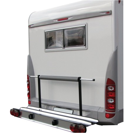 porte-moto silver pour véhicule sans porte-à-faux - alden 399487