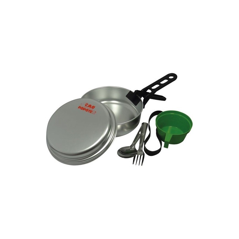 Popote alu scout 1 personne 7 pieces - CAO 345816