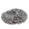 rideaux de porte chenille tricolore marron / blanc / gris 56 x 200 cm - incasa 396803