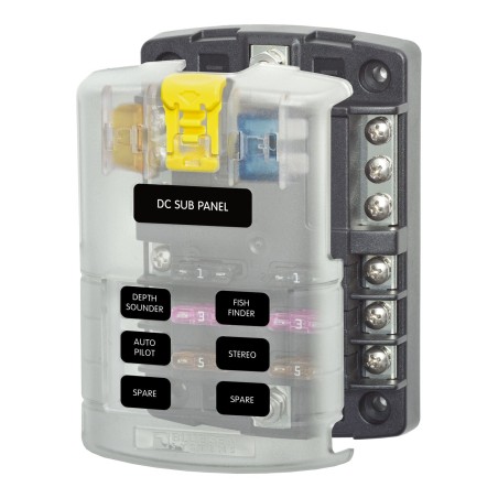 porte fusible 6xatc +neutres - blusea systems 389703