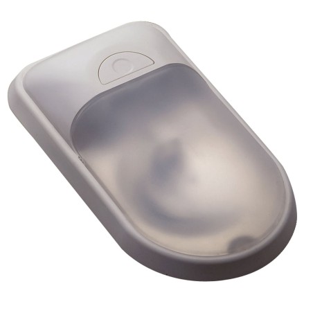 plafonnier à leds simple cadre gris. lumière cool white 396284