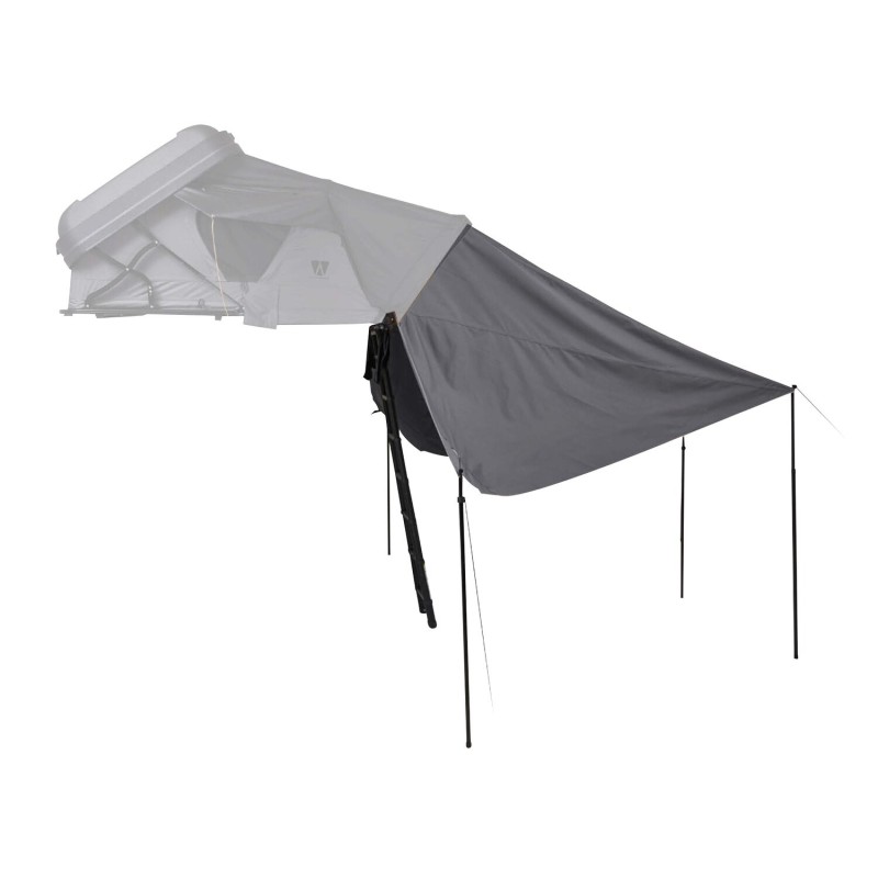 solette pour tente de toit mighty oak 160 gen.3 grise - vickywood 389947