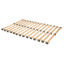 sommier à lattes 160 x 200 cm renforcé - bedflex 396393