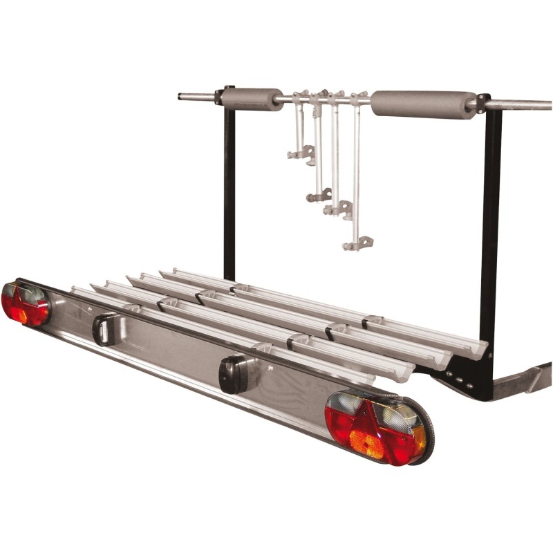 porte-vélos steel pour véhicule avec porte-à-faux max. 1650 mm - alden 399486