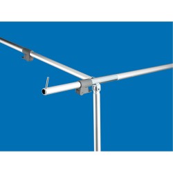 supplément armature aluminium diam. 28 mm pour auvent president 250/280/300 taille 10 à 14 - dorema 398714