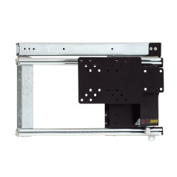 support mural à glissières droite déport 401 mm - project 2000 396736