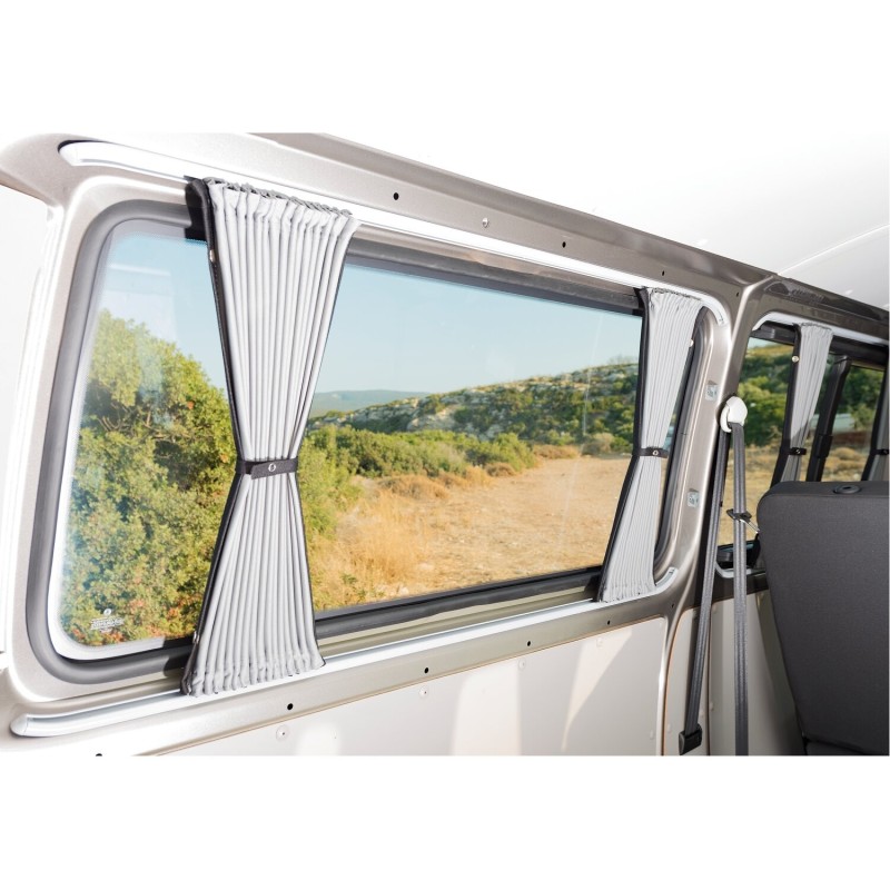 rideaux d'occultation opaques - cellule 5 pièces pour volkswagen t5/t6 - soplair 395731