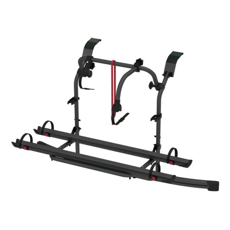 porte-vélos carry bike pour mini-van ford transit custom nugget / nugget plus deep black - fiamma 401626
