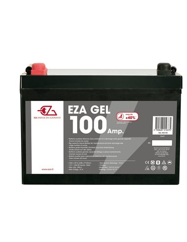Batterie auxiliaire EZA Gel 100Ah - EZA - 3700628210375