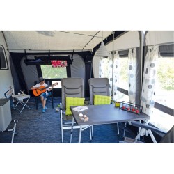 tapis de sol pvc noir 250 x 550 cm - midland 399145