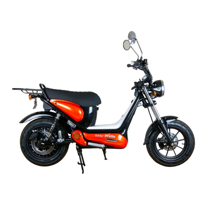 scooter électrique équivalent 50cc e-bonsaï orange - easy-watts 389730