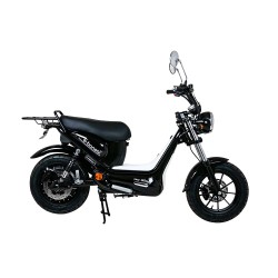 scooter électrique équivalent 50cc e-bonsaï noir brillant - easy-watts 389731