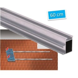 Rail de fixation 60cm panneau solaire 2060
