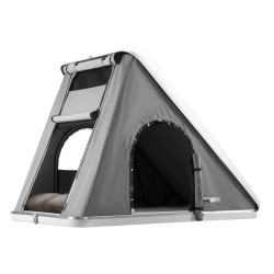 tente de toit columbus variant small xl coloris gris clair - autohome 398364