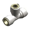 raccord en t - 12mm - femelle / femelle / femelle - whale 394806