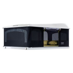 tente de toit maggiolina airlander plus 360° xl coloris carbone - autohome 394860