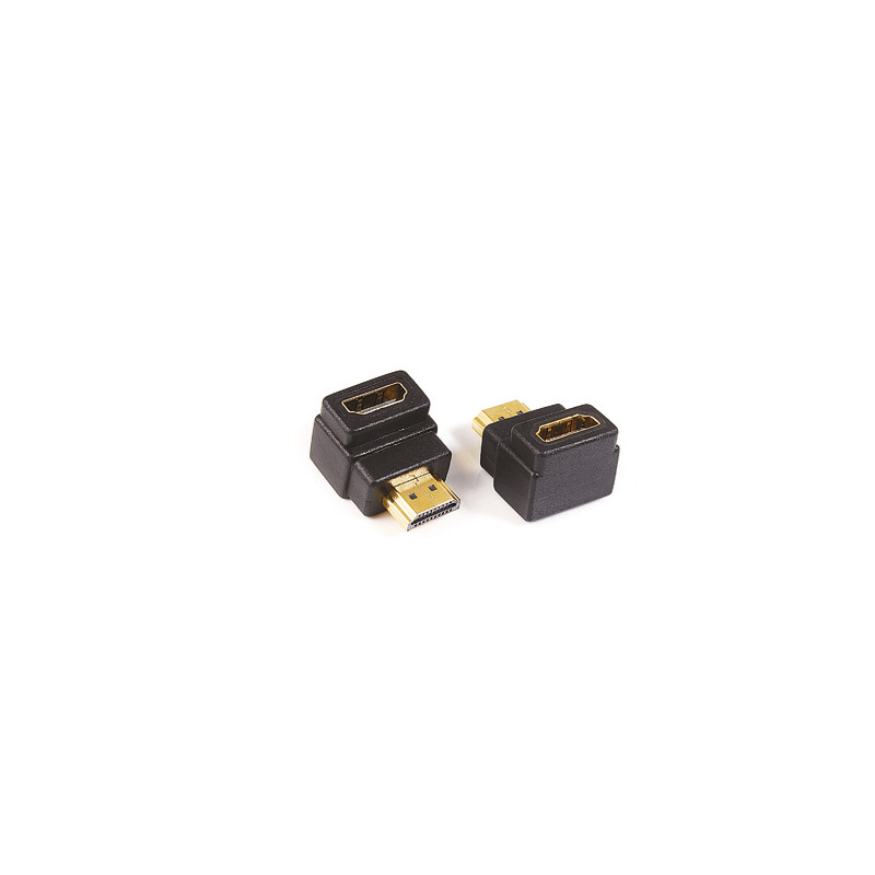 raccord hdmi coudé droite - antarion 401671