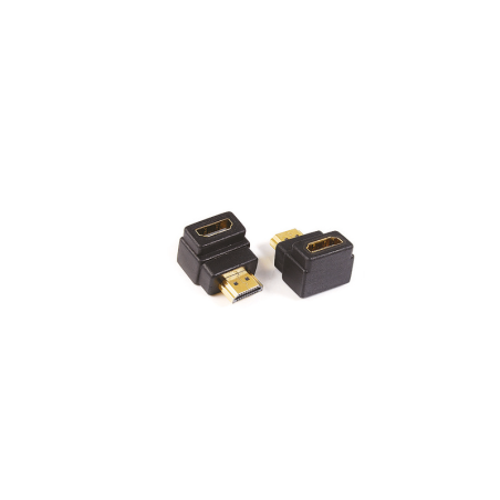 raccord hdmi coudé droite - antarion 401671