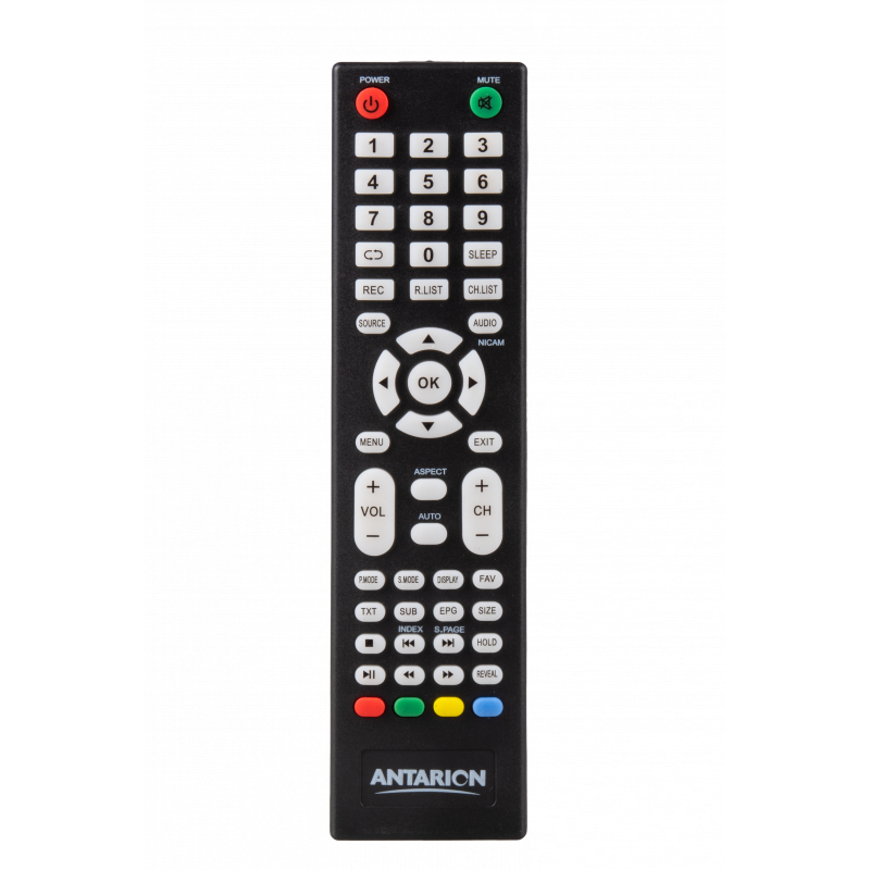 telecommande tv antarion b3 - antarion 402106