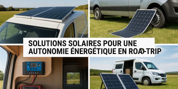 Quelles sont les solutions solaires pour une autonomie énergétique en road-trip